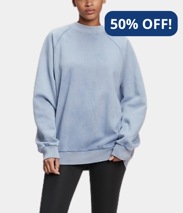 GAP Vintage Soft Mockneck Oversized Sweatshirt