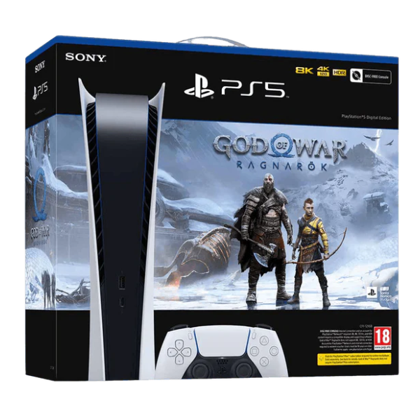 PS5 Digital Edition – God of War Ragnarök Bundle