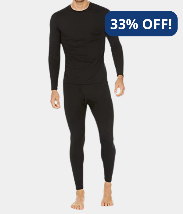 Термобілизна Thermajohn Long Johns Thermal Underwear for Men Fleece Lined Base Layer Set for Cold Weather