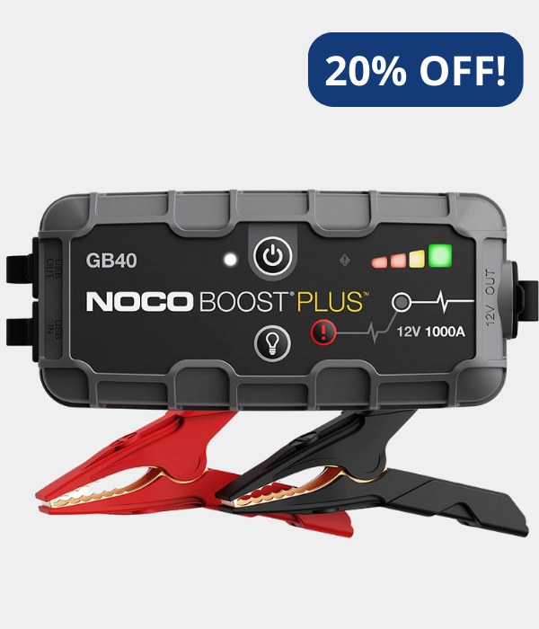 Пусковий блок для автомобіля NOCO Boost Plus GB40 1000 Amp 12-Volt UltraSafe Lithium Jump Starter Box